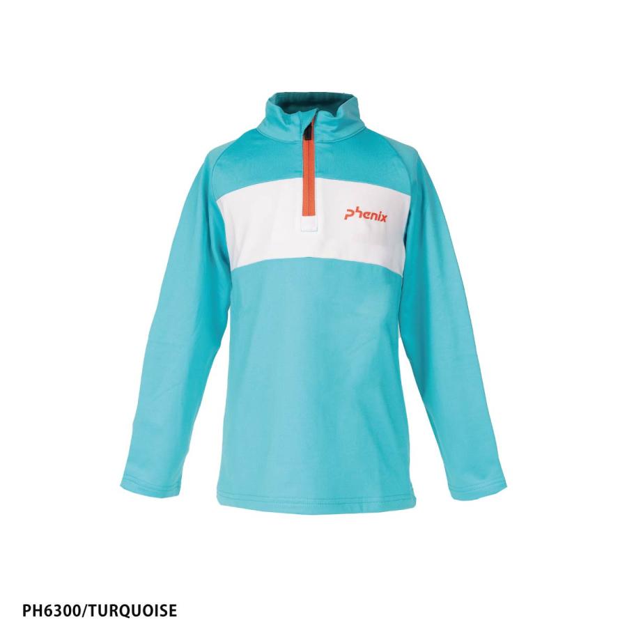 フェニックス スキーウェア PHENIX アンダーシャツ キッズ ジュニア ＜2025＞ESG24LS90 / Front Line Junior 1/2 Zip Tee | フェニックス（スポーツ） | 09