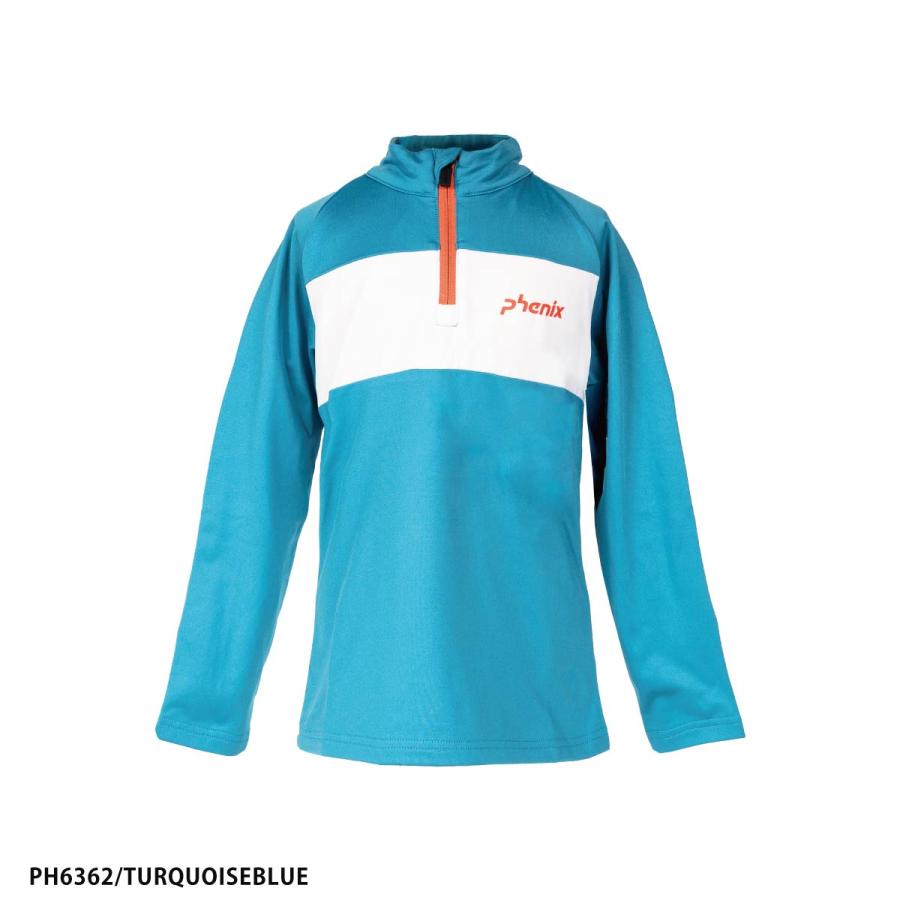 フェニックス スキーウェア PHENIX アンダーシャツ キッズ ジュニア ＜2025＞ESG24LS90 / Front Line Junior 1/2 Zip Tee | フェニックス（スポーツ） | 10