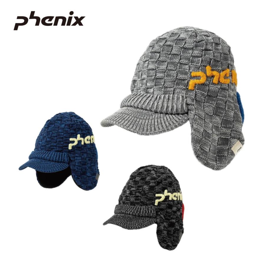PHENIX フェニックス スキーニット帽 キッズ ジュニア＜2025＞ESB24HW82 / Maskman Earflap Knit Hat スーパーセール | フェニックス（スポーツ）