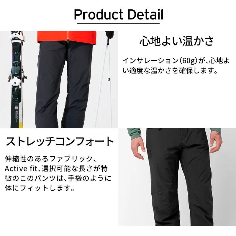 SALOMON スキーウェア スキーパンツ パンツ サロモン メンズ 2025 EDGE