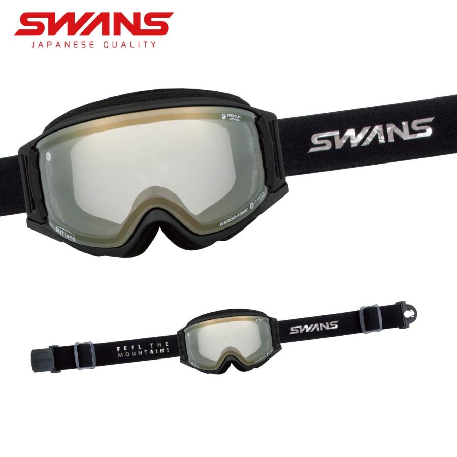 スキー・スノーボードアクセサリー SWANS ROVO MDH SC SWANSスキー、スノーボードゴーグルROVOを使ってきたので