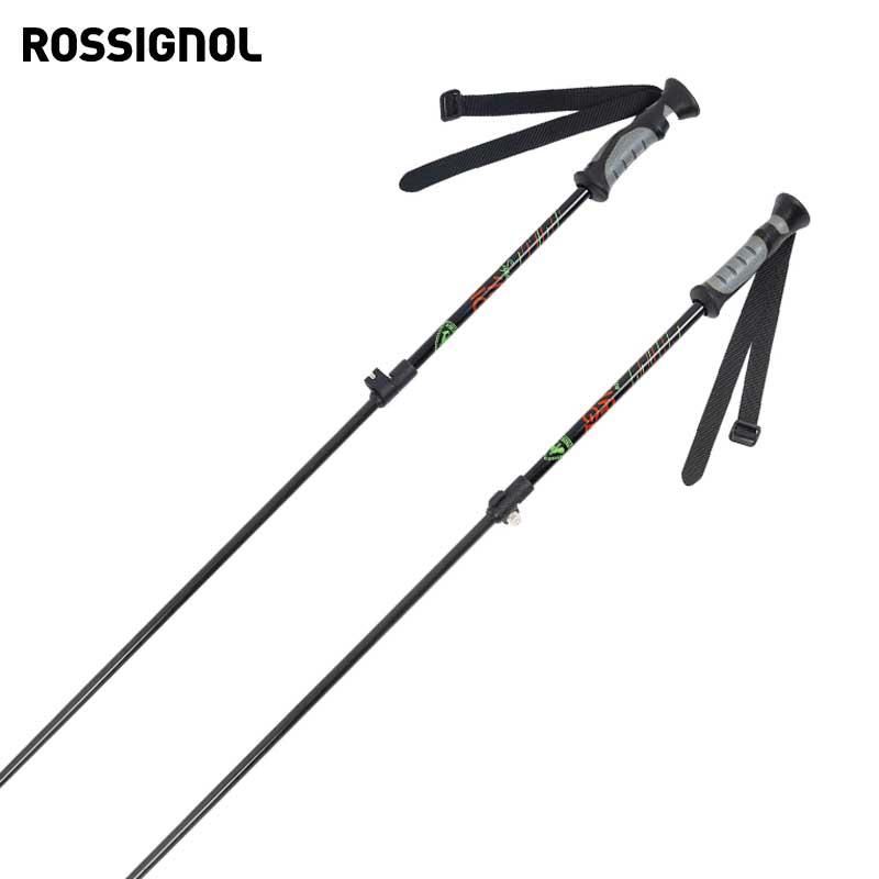 ROSSIGNOL Super VIRAGE ストック伸縮式 ROSSIGNOL ロシニョール スキー ポール ストック メンズ