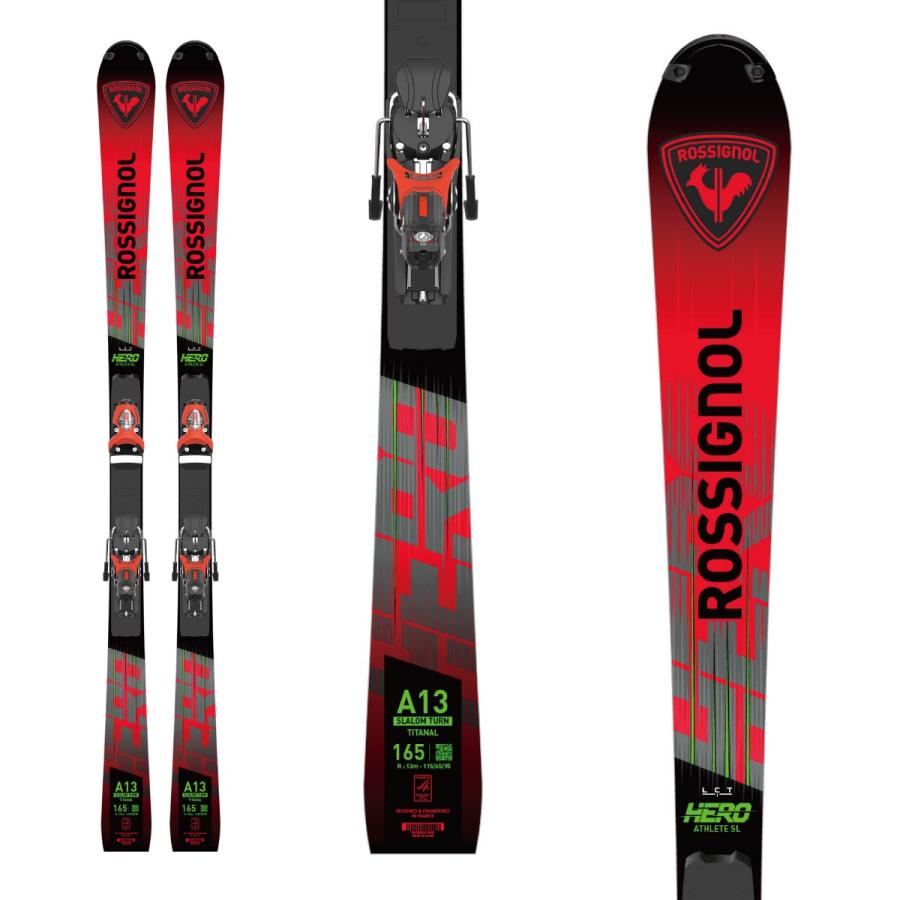 スキー ROSSIGNOL HERO ATHLETE  SL 157 & GS 175 ROSSIGNOL HERO ATHLETE SL 157 & GS 175