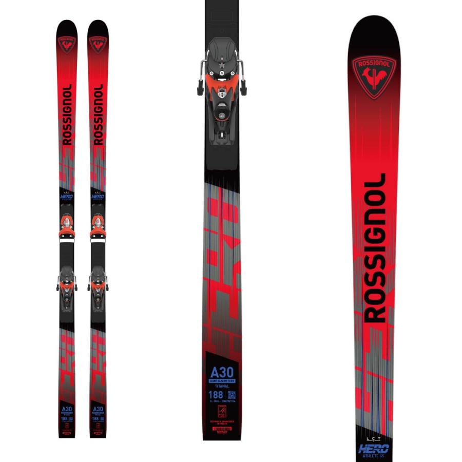ROSSIGNOL HERO ATHLETE GS スキー板 193cm ROSSIGNOL（ロシニョール） スキー板 メンズ レディース 2026 HERO