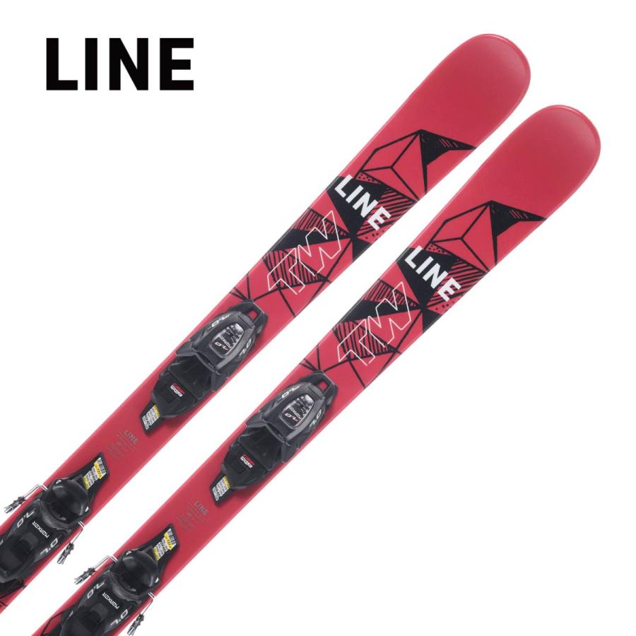 LINE スキー バインディング付き LINE ライン スキー板 キッズ ジュニア 2025 TOM WALLISCH