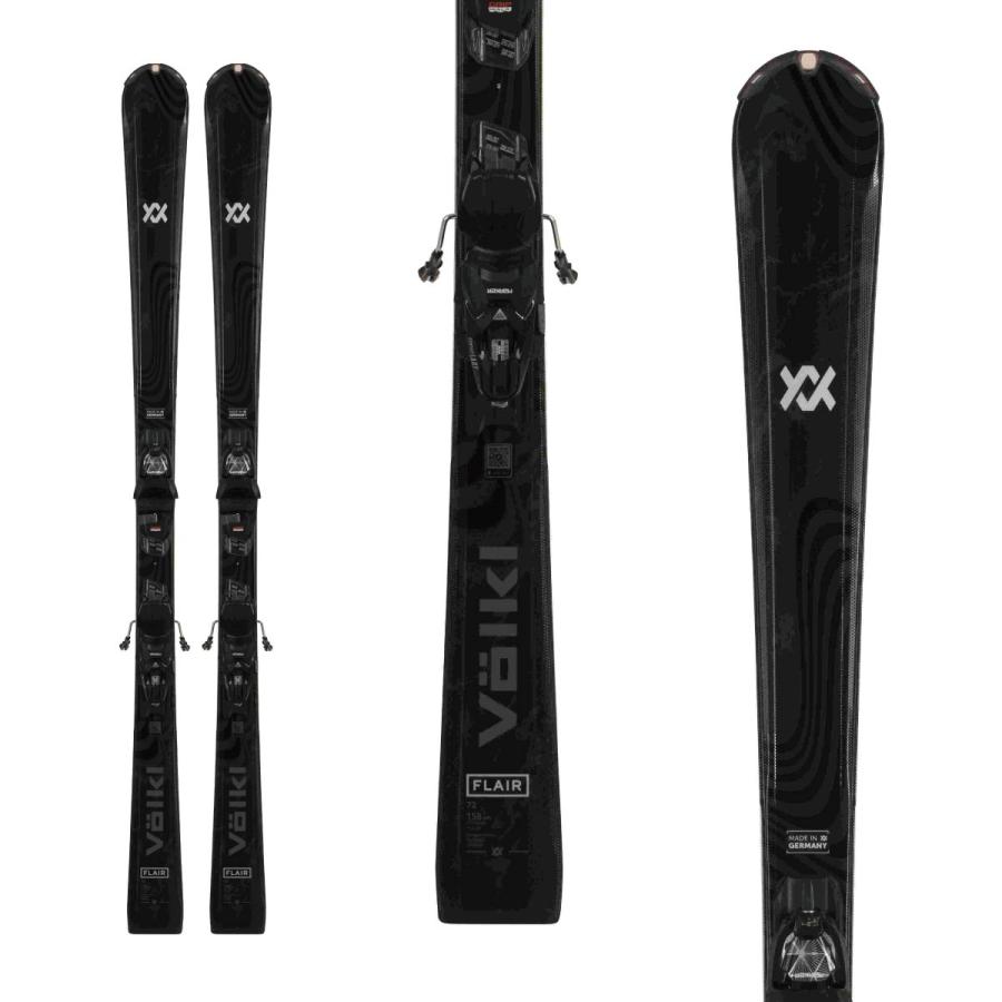 【美品】Volkl FLAIR 72 144cm スキー 板 レディース 女性 VOLKL フォルクル スキー板 レディース 2025 FLAIR 72 / [V2410056.000