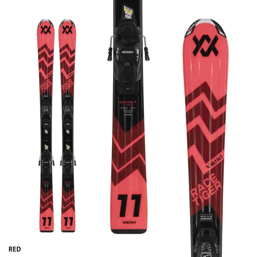 VOLKL（フォルクル） スキー板 キッズ ジュニア 2025 RACETIGER JR RED