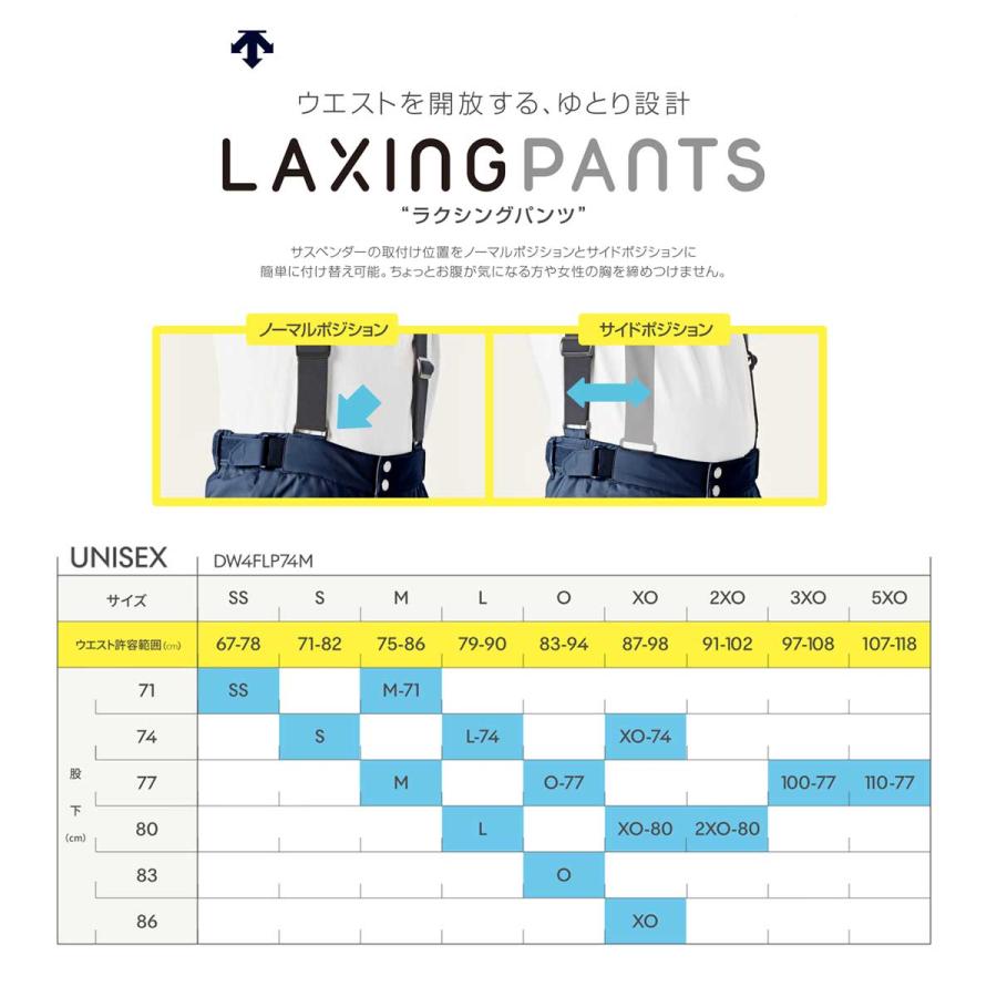 DESCENTE（デサント） スキーウェア スキーパンツ パンツ メンズ