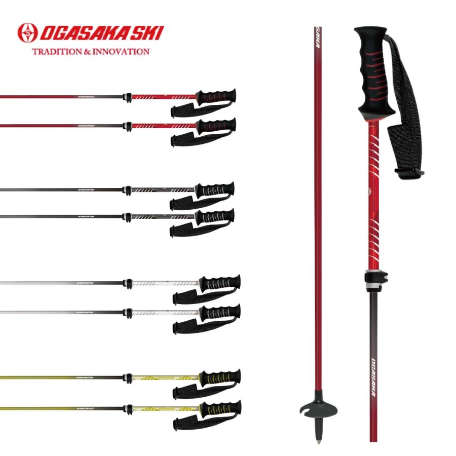 OGASAKAスキーストック OGASAKA オガサカ スキー ポール ストック メンズ レディース