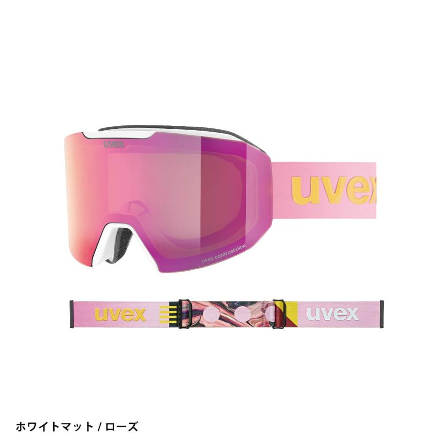 スキーゴーグル ウベックス ゴーグル uvex 2026 evidnt ATTRACT / エヴィデント アトラクト【眼鏡・メガネ対応】スペアレンズ付 ケース付 日本正規品 | UVEX | 10