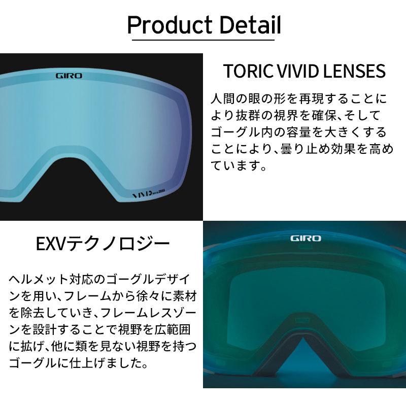 GIRO（ジロ） スキーゴーグル レディース 2025 Millie / ミリー【眼鏡