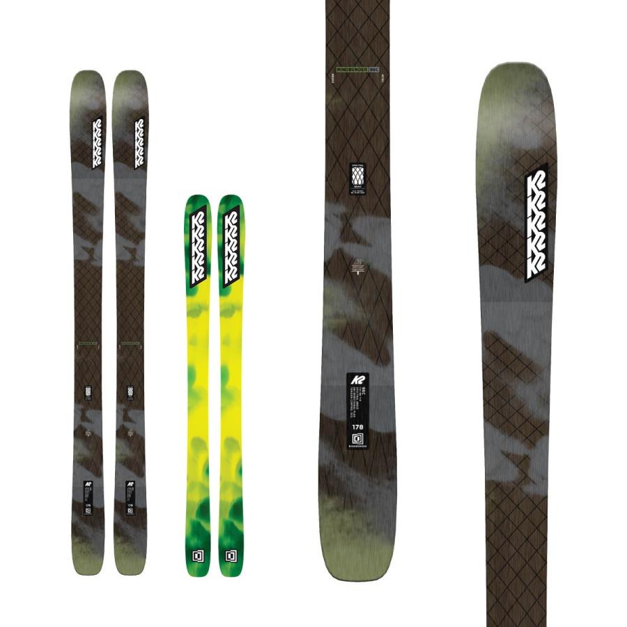 K2 ケーツー スキー板 メンズ レディース 2025 MINDBENDER 96C