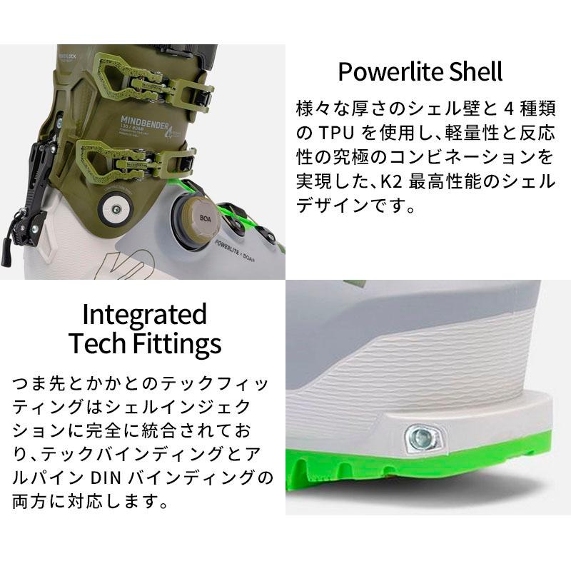 K2 ケーツー スキーブーツ メンズ レディース 2025 MINDBENDER 130 BOA