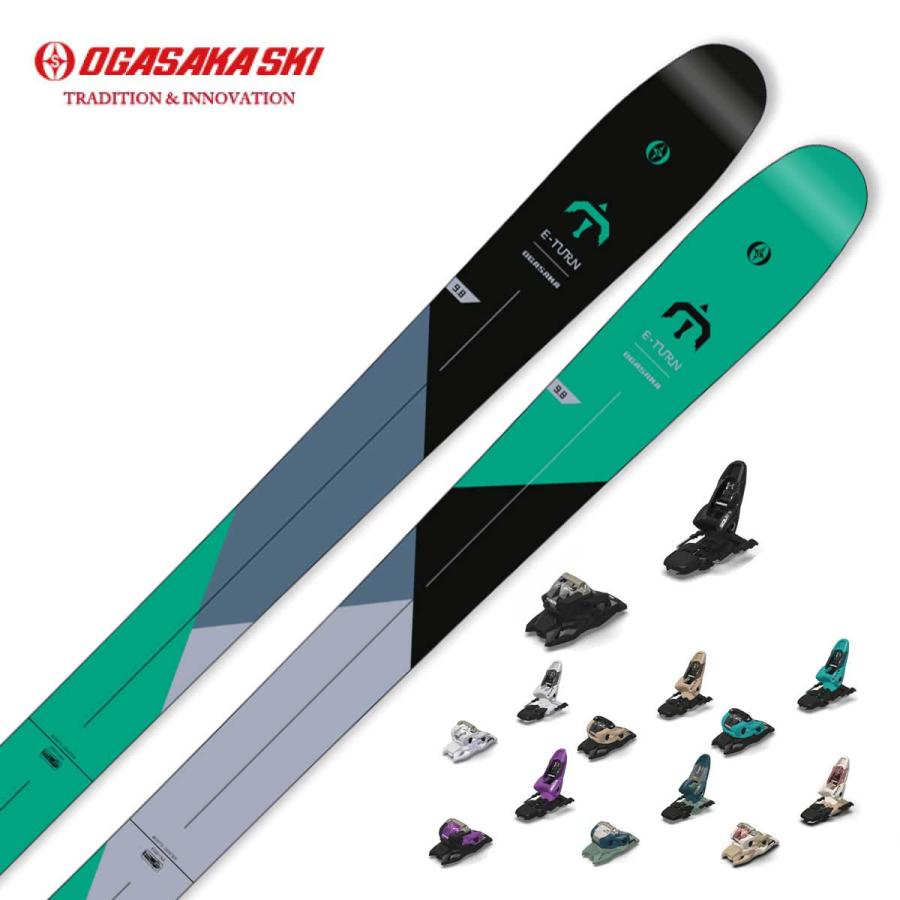 新品未使用★OGASAKA　E-TURN ET-9.8 ビンディング付 OGASAKA オガサカ スキー板 メンズ レディース ＜2025＞ E-TURN