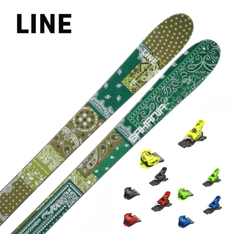 LINE SAKANA 174cm 程度良好　2024-2025 ポールおまけ付 LINE（ライン） スキー板 メンズ レディース＜2025＞SAKANA + ATTACK