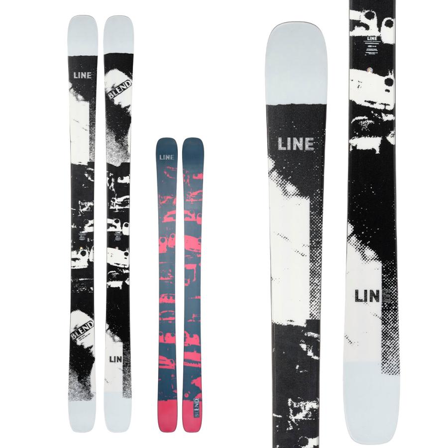 LINE Blend スキー ＋ ATTACK LINE ライン スキー板 メンズ レディース＜2025＞ BLEND + ATTACK LYT