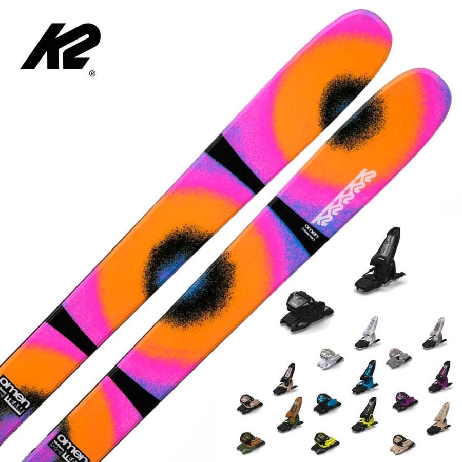 K2 スノーボード150cm＋SALOMONビンディング＋ケース付 K2 ケーツー スキー板 メンズ レディース＜2025＞OMEN TEAM + GRIFFON