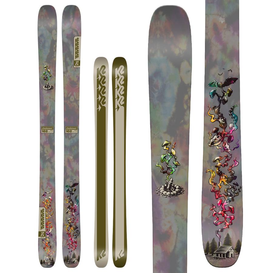 K2 RECKONER102 177cm ビンディング セット K2 ケーツー スキー板 メンズ レディース 2025 RECKONER 102 + GRIFFON