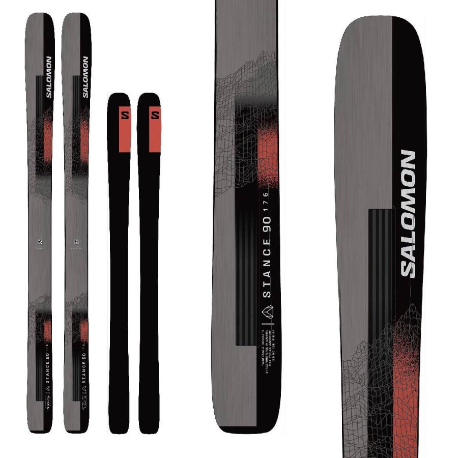 SALOMON サロモン スキー板 メンズ レディース＜2024＞ STANCE 90 + ＜26＞アトミック STRIVE 12 GW ビンディング セット 取付無料 | SALOMON | 02
