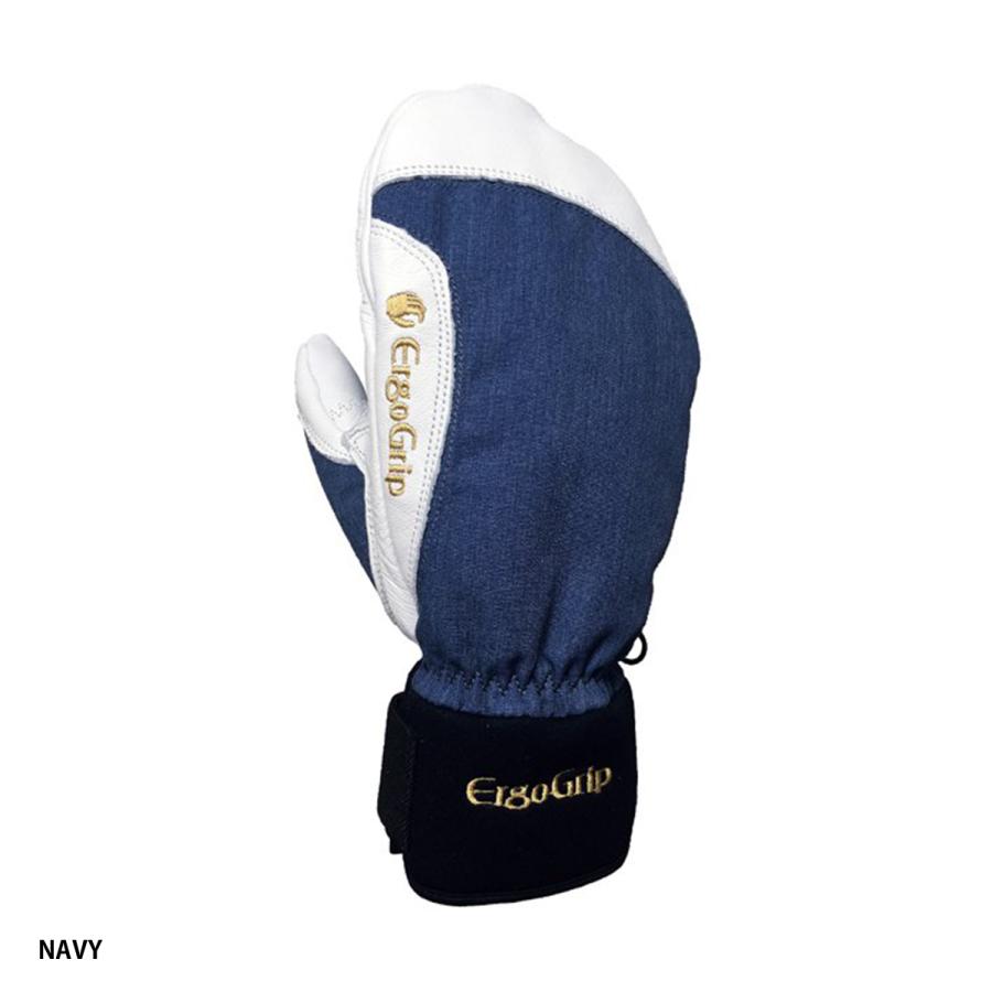 ErgoGrip グローブ ESK-1804 ネイビー XLサイズ☆スノボスキー Ergo Grip（エルゴグリップ） スキーグローブ＜2020＞ESK-1804 破格