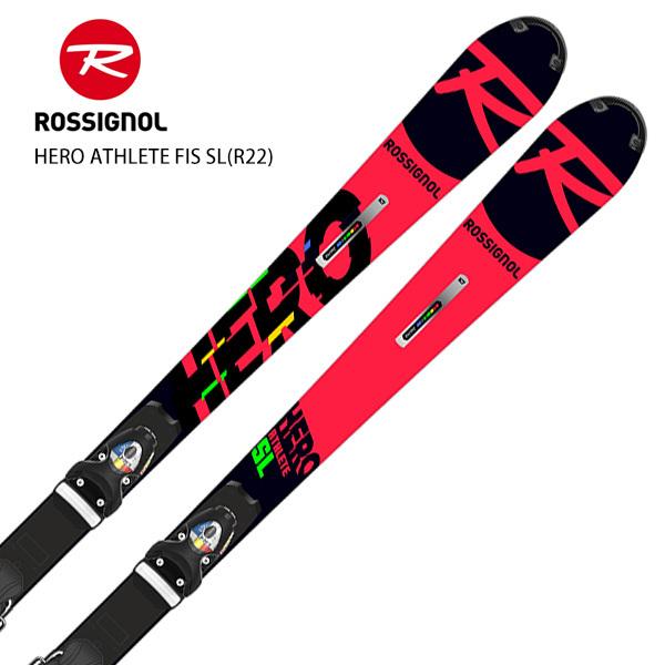 スキー板 メンズ レディース ROSSIGNOL ロシニョール＜2022＞ HERO ATHLETE FIS SL R22 + SPX 15 ROCKERACE ビンディング セット 取付無料【FIS対応】｜tanabeft