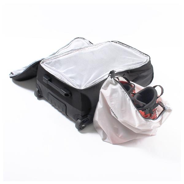 ATOMIC TROLLEY 90L ブラック【新品未使用】送料込 ATOMIC アトミック キャスター付バッグ ＜2026＞ TROLLEY 90L