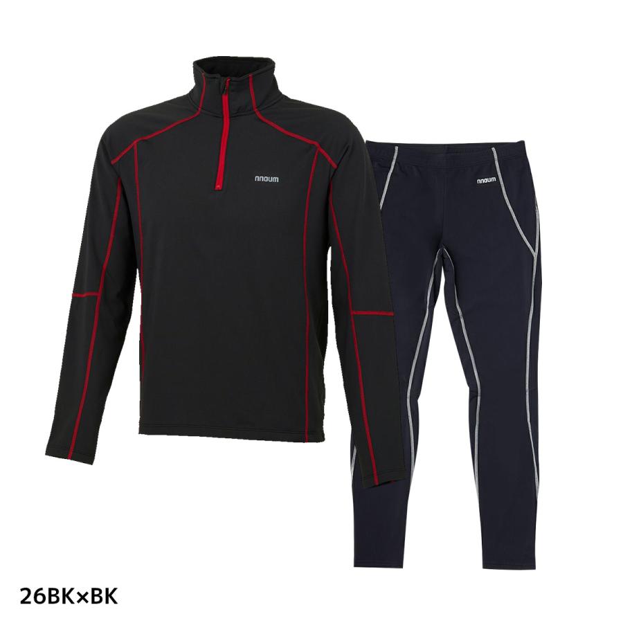 NNOUM スキー スノーボート アンダーシャツ タイツ 上下セット ウェア
