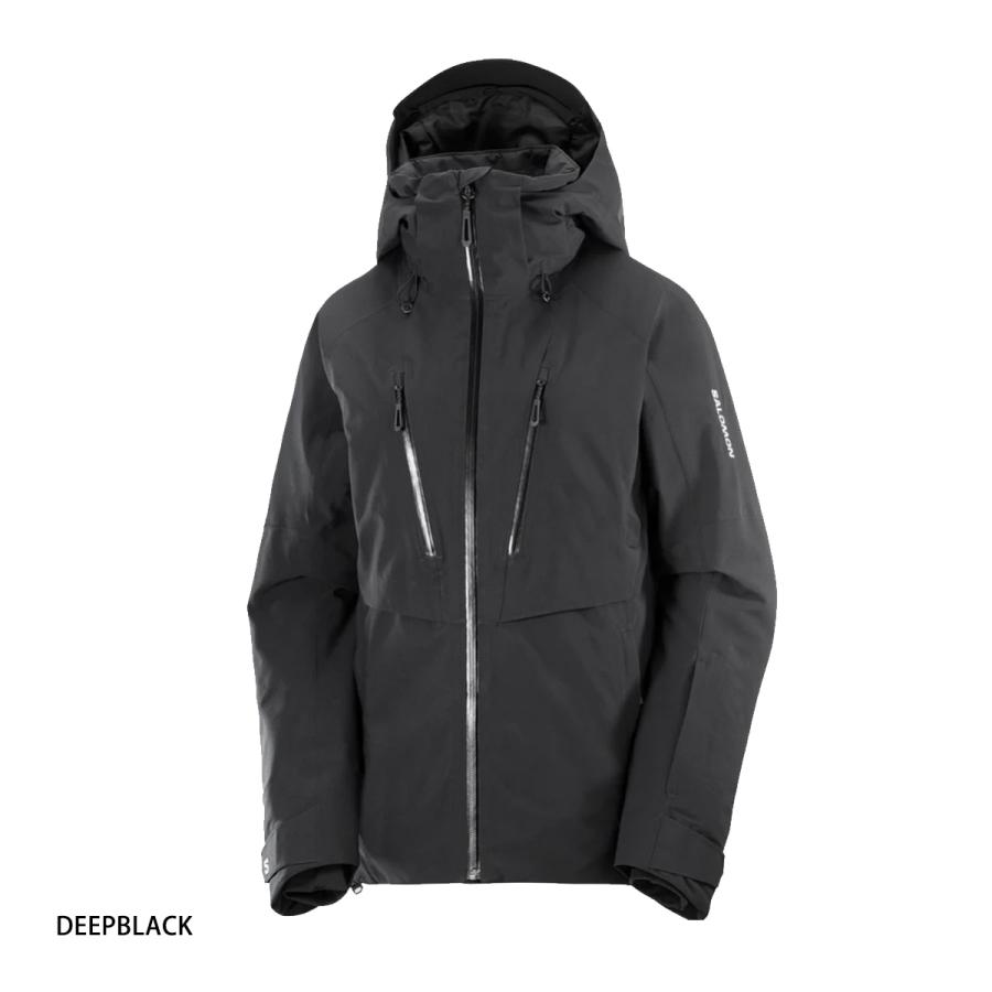 Salomon レディーススキーウェアセット サイズMブラック SALOMON（サロモン） 【1/1限定！全品P10倍！】SALOMON スキーウェア