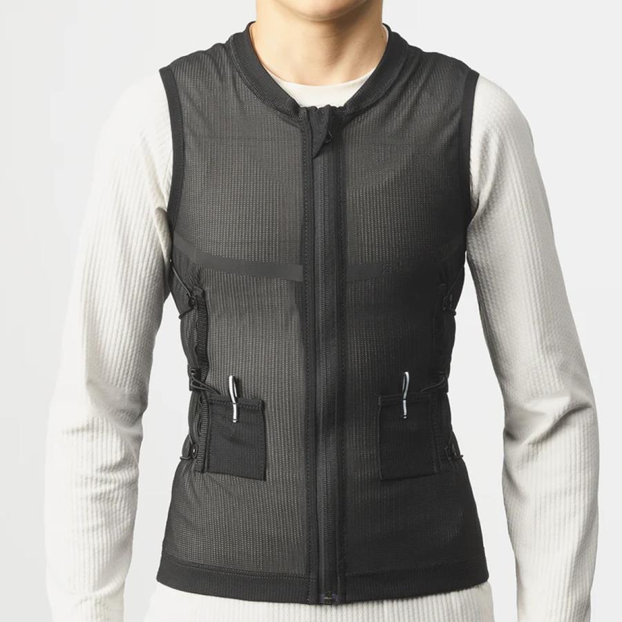 スキー　ジュニア　SALOMON　プロテクター　DESCENTE　インナー SALOMON（サロモン） スキーインナープロテクター キッズ ジュニア