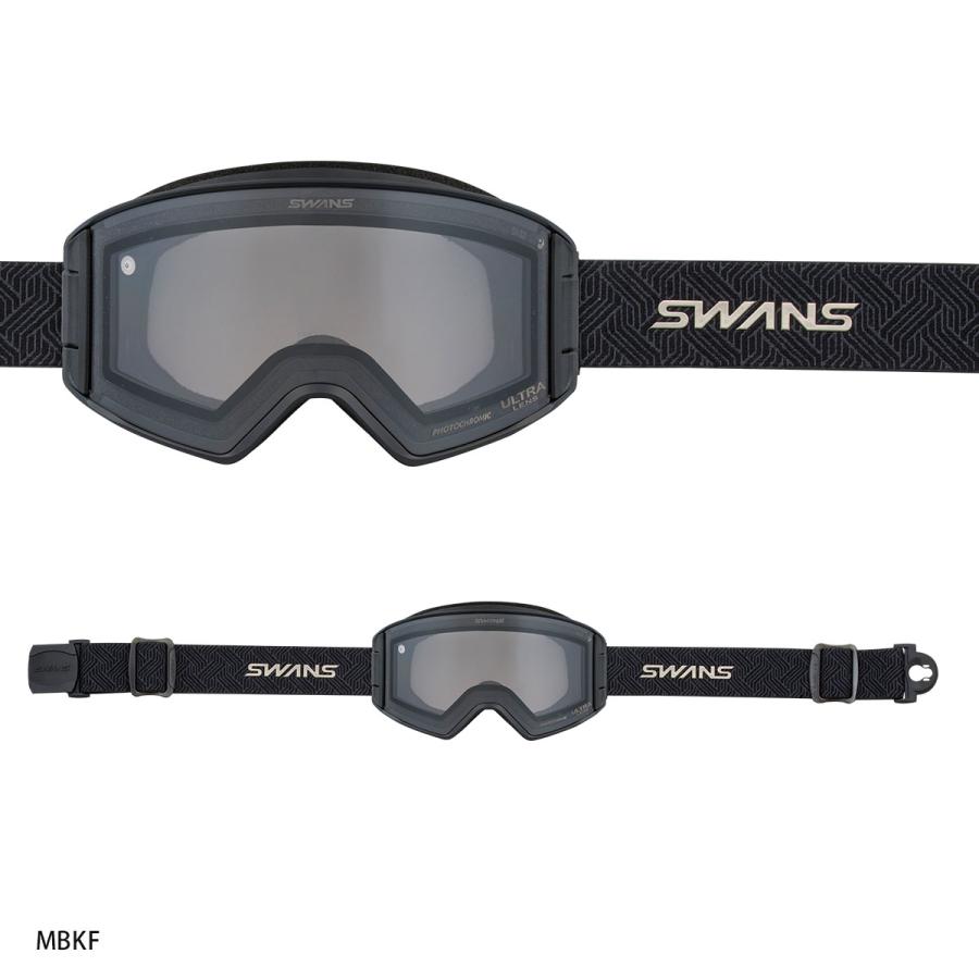 SWANS ゴーグル RIDGELINE-MDH-CU-LG RIDGELINE Light silver mirror x Photochromic UL light purple
