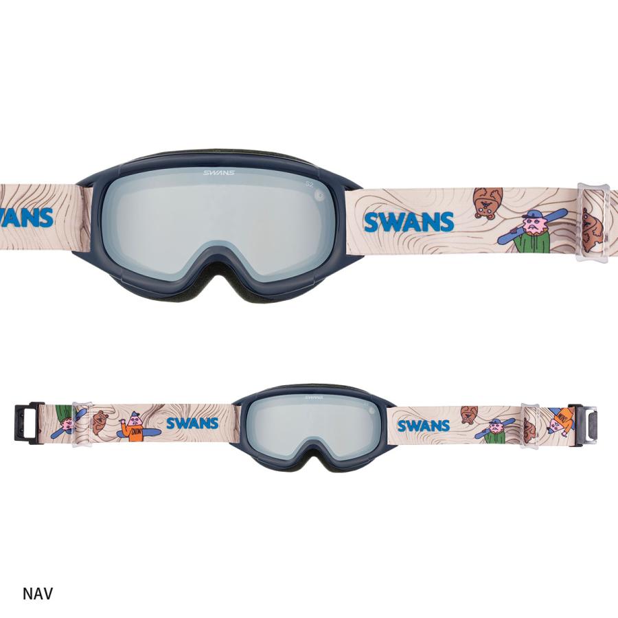 SWANS（スワンズ） スキーゴーグル キッズ ジュニア＜2026＞JUMPIN-MDH