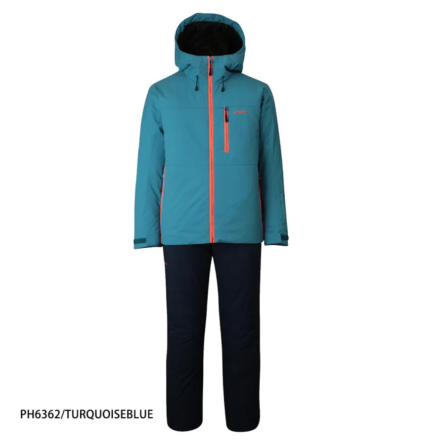 Phenix スキーウェア上下 フード付き ブルー　サイズL フェニックス（PHENIX） 【22日限定！全品P10倍！】PHENIX スキー