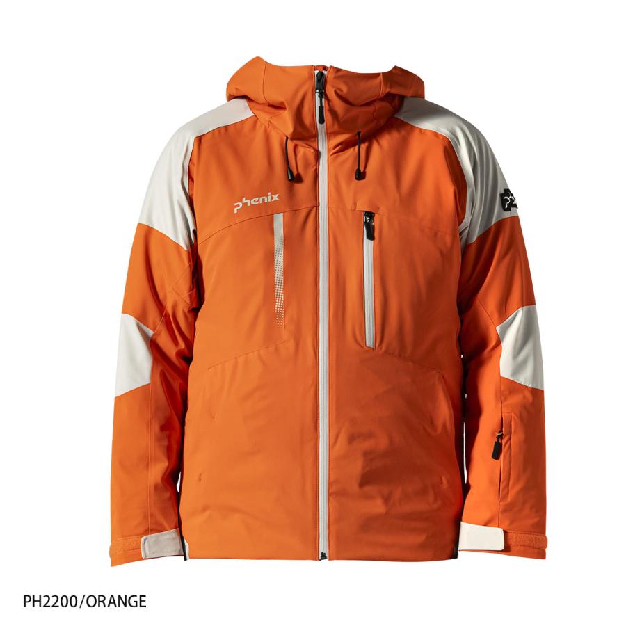 Phenix オレンジ ジップアップウェア phenix(フェニックス)Time Space Jacket/LEGACY メンズ/スキー/スキー
