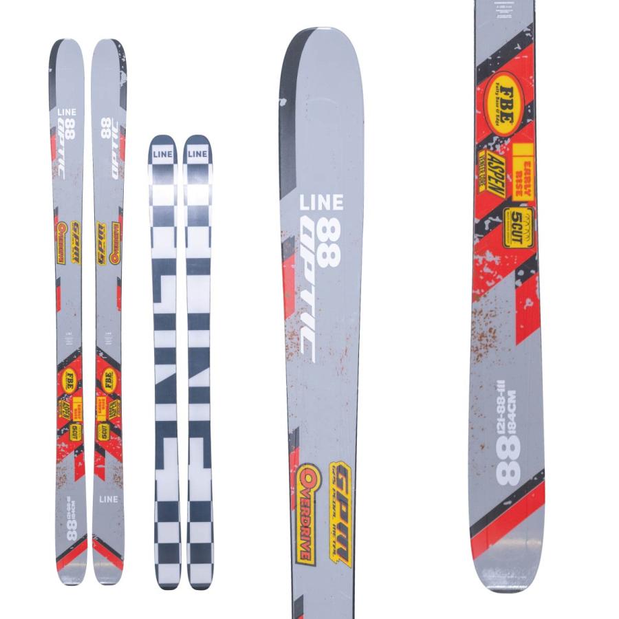 K2 LINE ライン スキー板 メンズ レディース＜2026＞OPTIC 88
