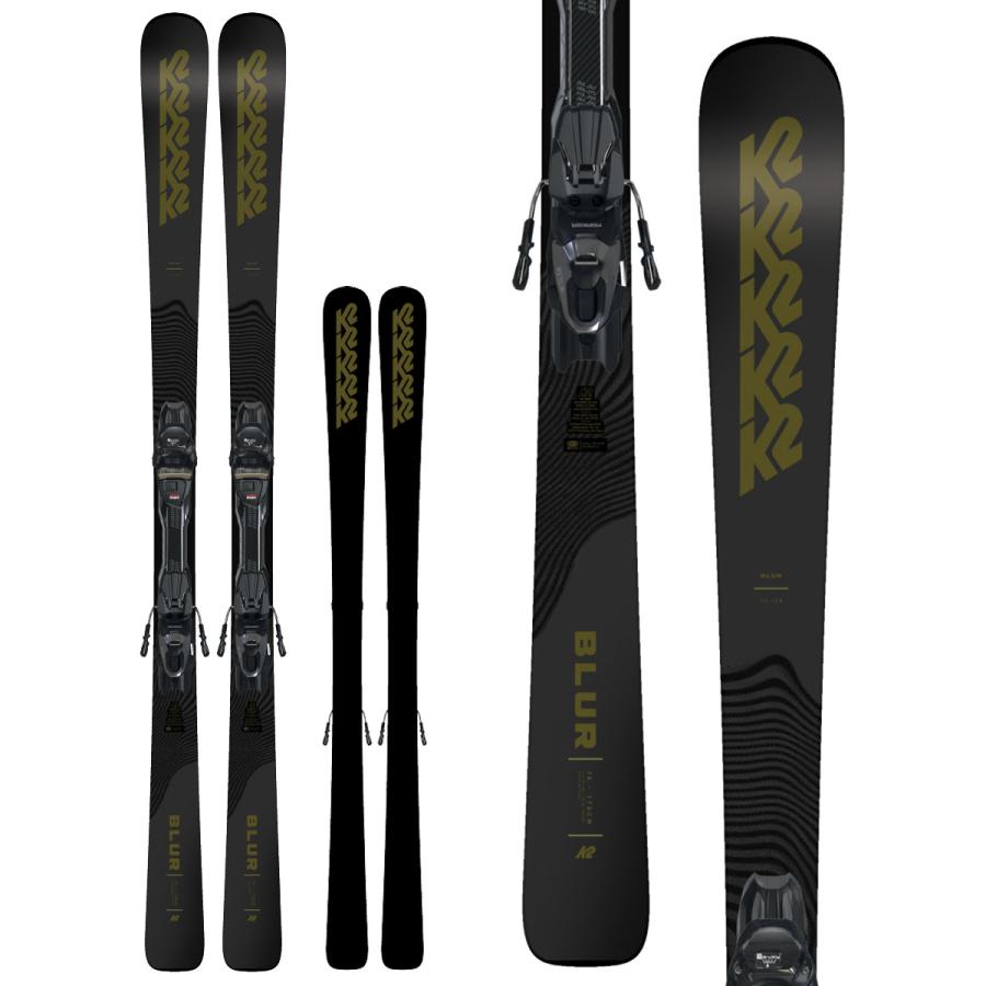 K2 AMP76 スキー板163cm 解放値3-10 ソール 258-360mm K2 スキー板