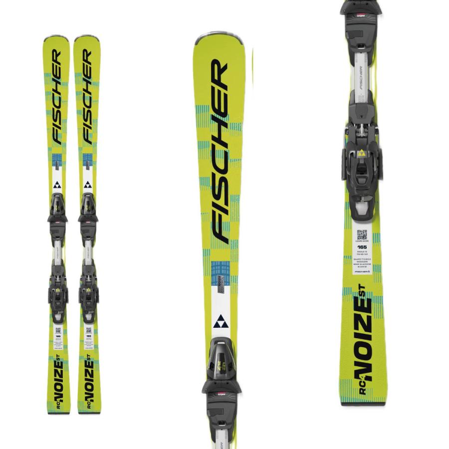 FISCHER RC4 スキー イエロー バインディング付き FISCHER RC4 スキー イエロー バインディング付き