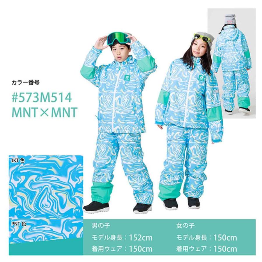 RESEEDA レセーダ スキーウェア 上下セット キッズ ジュニア＜2026＞RES78200 / JUNIOR SUITの画像