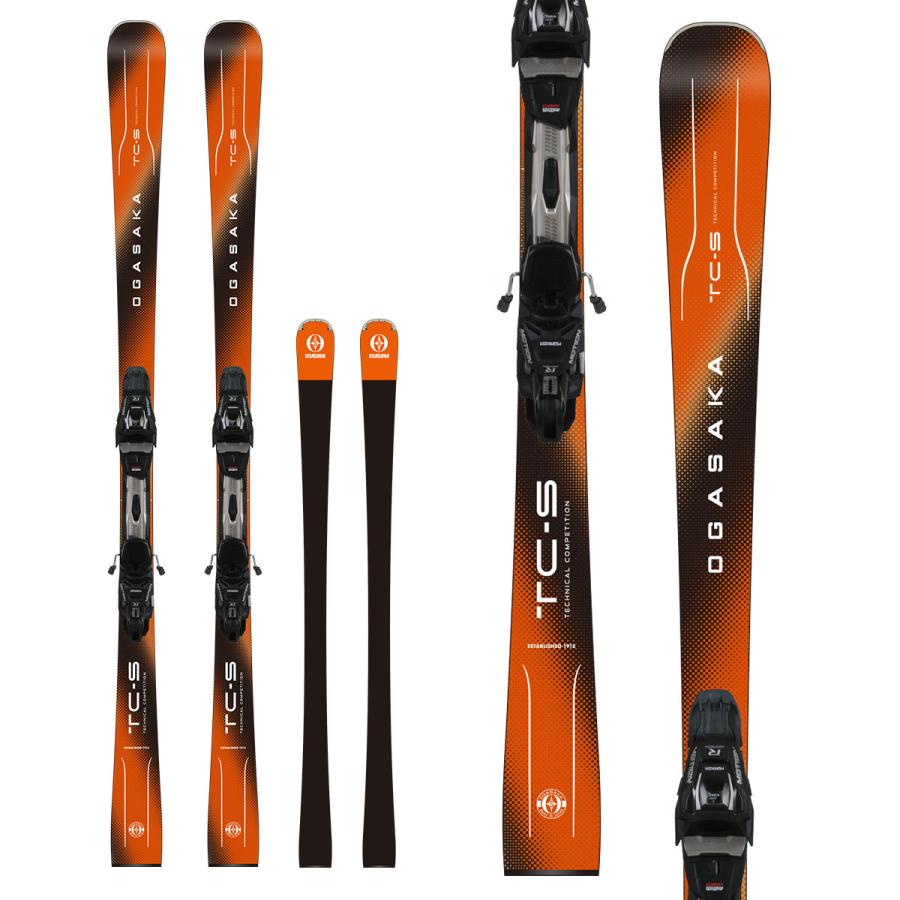 OGASAKA（オガサカ） スキー板 メンズ レディース＜2026＞TC-S + RMOTION-T 12 BLACK ビンディング セット ...