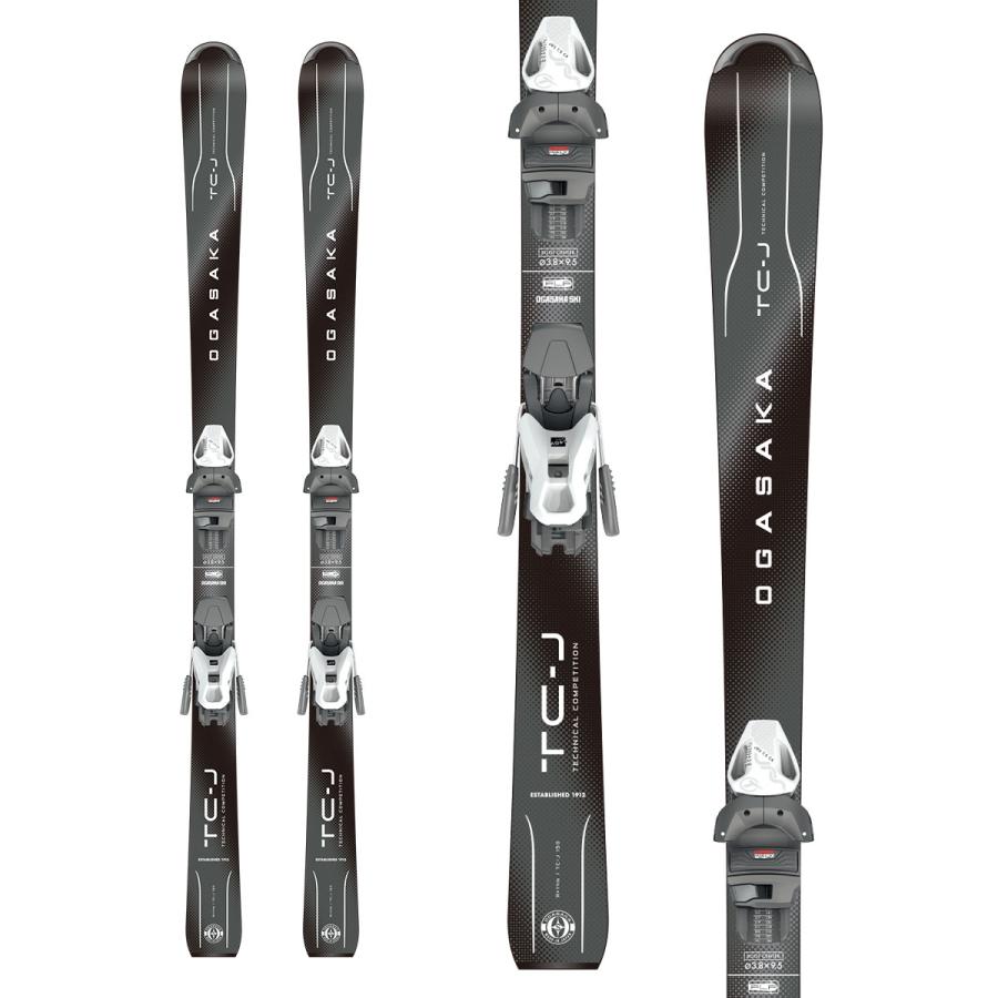 OGASAKA オガサカ スキー板 キッズ ジュニア＜2026＞TC-J + JRS7