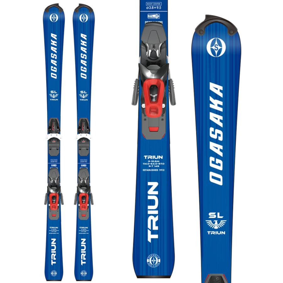 OGASAKA オガサカ スキー板 キッズ ジュニア＜2026＞TRIUN〔トライアン〕 S.TEAM + RACE PLATE WCR TEAM + TX10 GW ビンディング セット 取付無料 | OGASAKA | 05