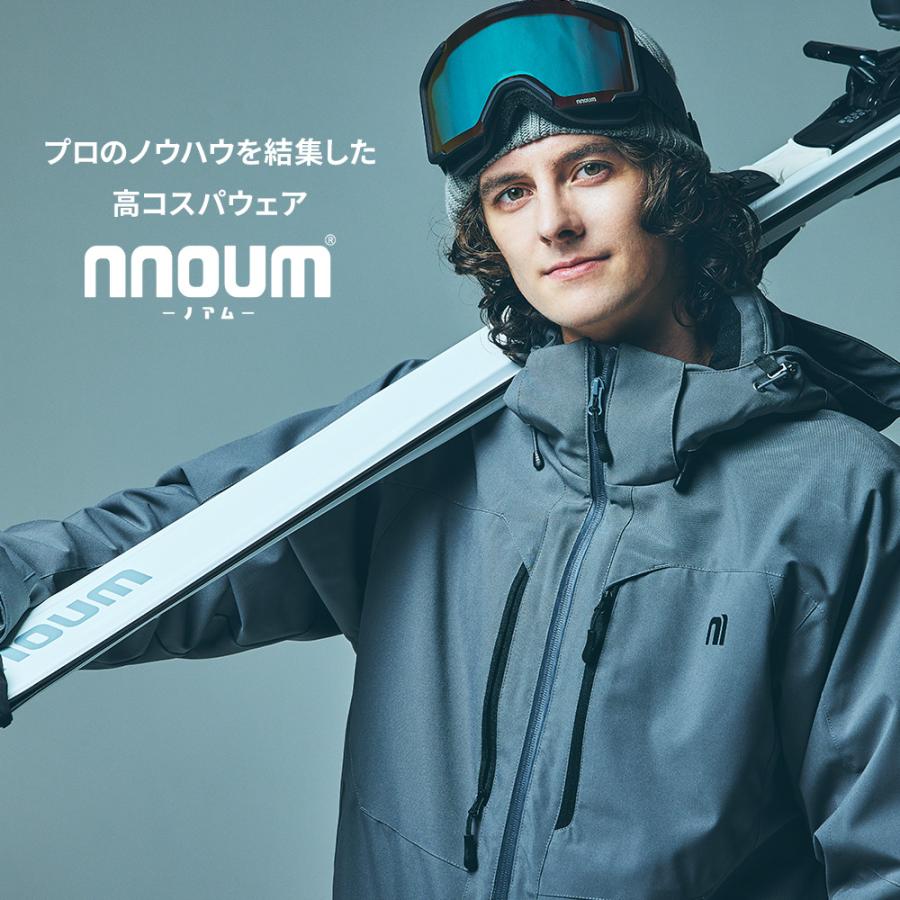 NNOUM スキーウェア メンズ 上下セット ハイブランドと同工場で安心の