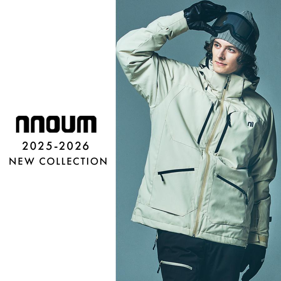 NNOUM 【15日限定！全品P10倍！】スキーウェア メンズ 上下セット ハイ