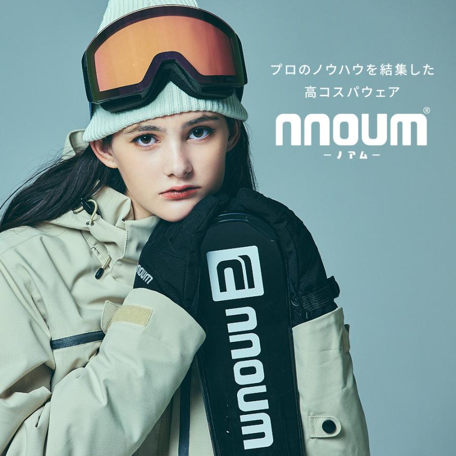 NNOUM スキーウェア レディース 上下セット ハイブランドと同工場で