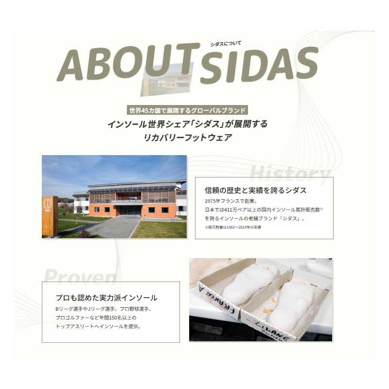 【全品P10倍！3/22まで】SIDAS シダス サンダル シューズ メンズ レディース ＜2026＞ リカバリーサンダル リコラ / ReCola / 202500 | SIDAS | 18