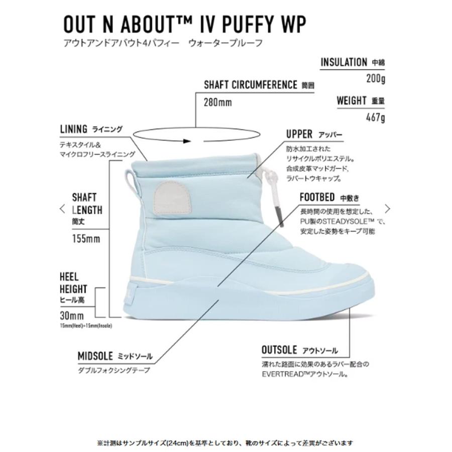 SOREL ソレル スノーシューズ スノーブーツ レディース＜2026＞OUT N ABOUT IV PUFFY WP/アウトアンドアバウト4パフィーウォータープルーフ /NL5160の画像