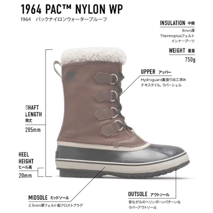 SOREL ソレル スノーシューズ スノーブーツ メンズ＜2026＞1964 PAC NYLON WP /1964 パックナイロン ウォータープルーフ /NM5189_10