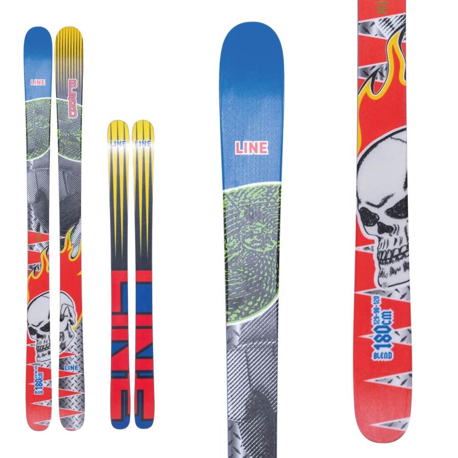 LINE ライン スキー板 メンズ レディース＜2026＞BLEND [LN2509310] + マーカー SQUIRE 11 ビンディング セット 取付無料 | ブランド登録なし | 01