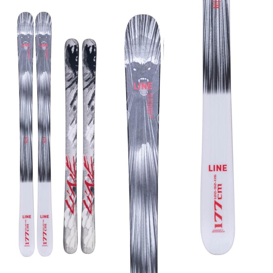 LINE ライン スキー板 メンズ レディース＜2026＞HONEY BADGER [LN2509350] + マーカー GRIFFON 13 ビンディング セット 取付無料 | ブランド登録なし | 02