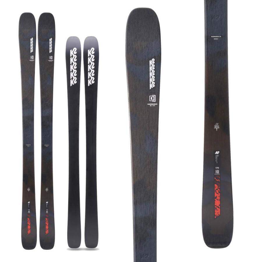 K2 AMP 80X 170cm ALL-TERRAIN ROCKER スキー板 ビンディング ストック