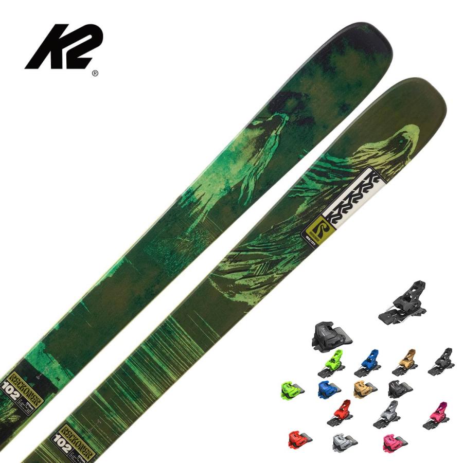 K2 ケーツー スキー板 メンズ レディース＜2026＞RECKONER 102 [KS250953] + チロリア ATTACK 14 GW ビンディング セット 取付無料 | K2（スキー、スノーボード）